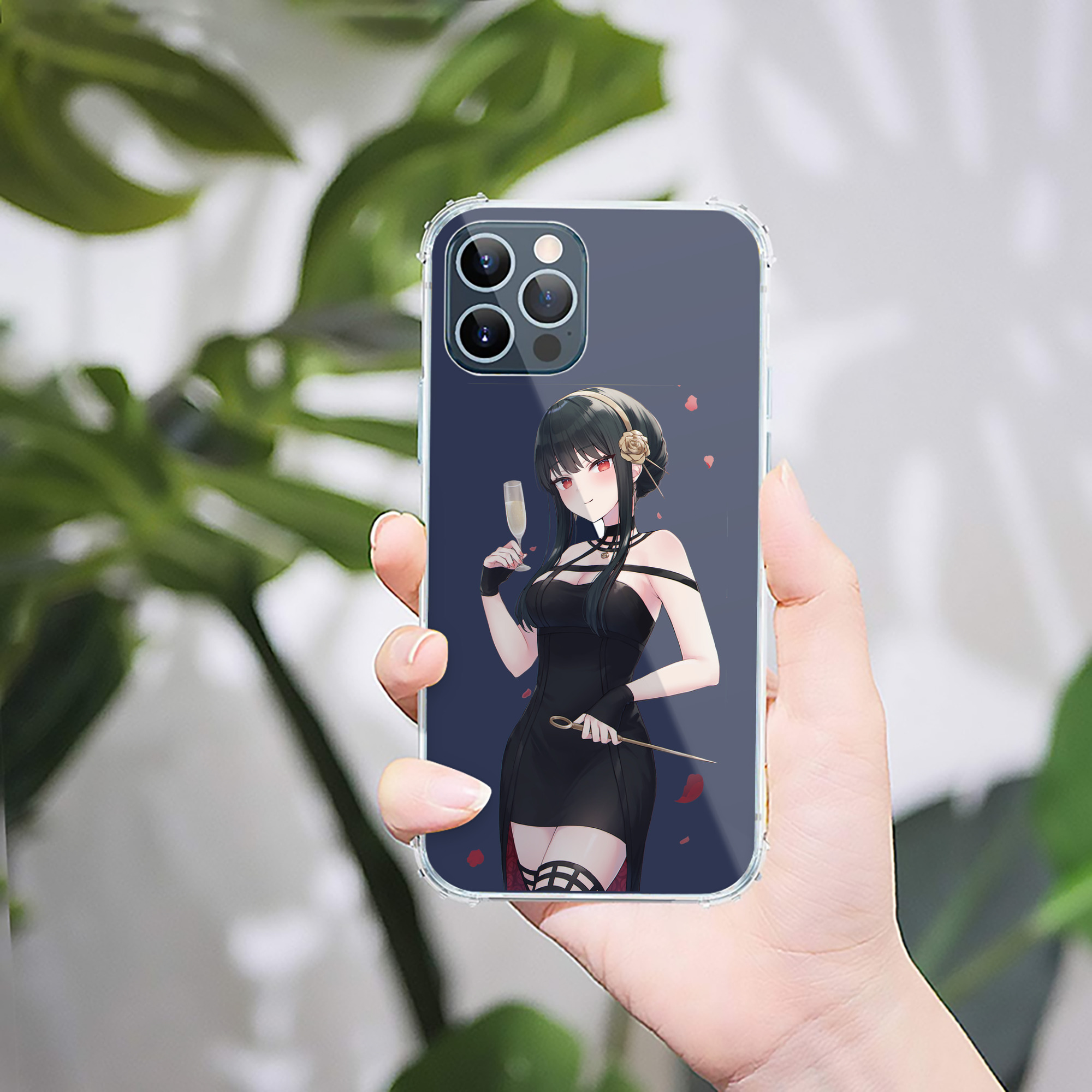 （画像用） SPY×FAMILY间谍家家酒 【iPhone 12シリーズ対応】透明スマホケース（クリアソフトケース）